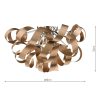 Rawley Brushed Copper