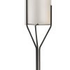 Satin Graphite Floor Lamp