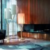 Satin Graphite Floor Lamp