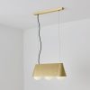 Cornet 3 Light Satin Brass Pendant
