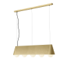 Cornet 5 Light Satin Brass Pendant