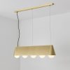 Cornet 5 Light Satin Brass Pendant