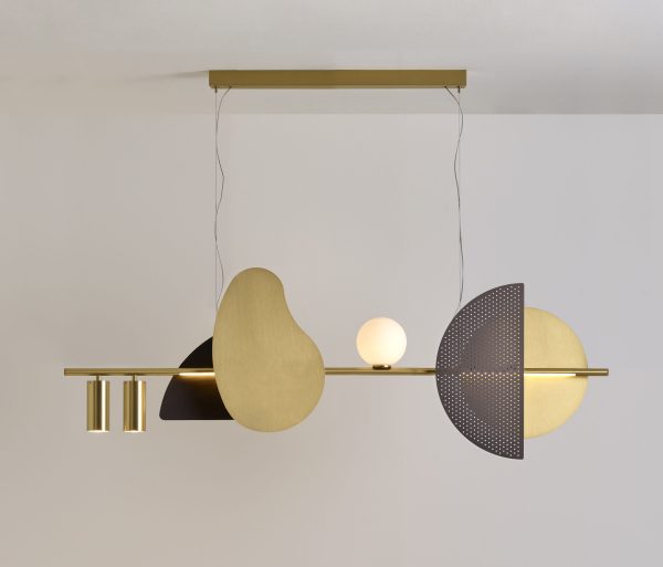 Nacho 1300 Satin Brass Pendant